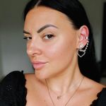 Brand new mono ear cuff earrings silver heart with pearls For both ears Photo 5