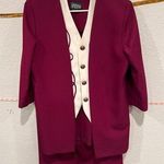 🕸️🌹Vintage woman’s suit🕸️🌹 Red Size 10P Photo 0