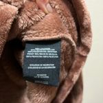 32 Degrees Heat Plush Jacket Red Fleece Zip Up Fuzzy Faux Fur Long Sleeve Sz M Photo 6