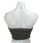 Free People  Multicolor Plaid Sleeveless Strapless Bandeau Tube Crop Top Size 6 Photo 1