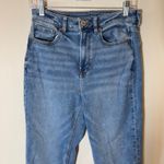 American Eagle  AE Cozy High‎ Waisted Mom Jogger Jeans Size 6 Long Photo 1