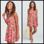 Show Me Your Mumu 💕💕 Arielle Tie-Back Mini Dress Truly Tropical Pebble M NWT Photo 2