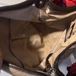 Coach Beige Shoulder Bag with Red and Purple Scarf Photo 6