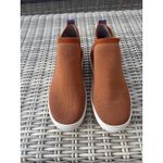 Rothys Fawn Knit Slip On Chelsea Boots 8 streetwear minimalist comfortable Brown Photo 2