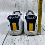 Goats The 005 Leather Sneaker Velcro Straps White Size 8.5 Photo 1