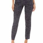 Style & Co Wild Puma Curvy Skinny Jeans Animal Print Colored Denim Black Gray 12 Photo 0