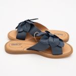 Born Azalea Leather Floral Sandal Blue Size 7 Photo 8