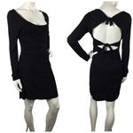 ALC Frank ALC Tie Back Cutout Dress Size S Black Photo 1