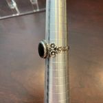 3.5 g 925 Silver and black Onyx ring Size 5 Photo 4