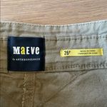 Anthropologie Maeve Olive Tan Turner Cargo Utility Pants Size 26P Photo 7