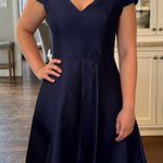 Halston Heritage  Midnight Blue Mini Dress  Photo 0