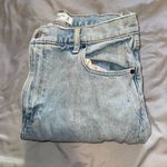 Abercrombie & Fitch Light Blue High Rise 90s Straight Leg Jeans Photo 2