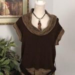 Allison Brittney  Women's XL Cowl Neck Belted Sweater Photo 0