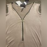 NWT Short Sleeve Tee Shirt, Cream, Cut Photo 10