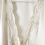 Victoria's Secret Vintage Heart Label Cream Sequin Beaded Lace Robe OS NO BELT Photo 2
