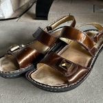 Alegria  brown metallic sandals EU 37, US 7/7.5 Photo 0
