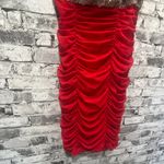 City Triangles EUC Red One Shoulder Mini Dress Size Medium Photo 4