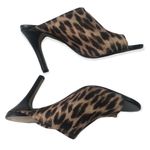 Adrienne Vittadini Galaxy Leopard Print Peep Toe Sandal Photo 5