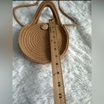SheIn Round Tan Woven Bag Photo 5