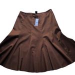 New York And Company  Brown Skirt NWT! Photo 0