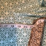 Lands' End  No Iron Supima Cotton Geometric Print Button Down Shirt Women 12 Photo 4