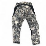 Lululemon  Never Still Crop 21” Wildwood Multi Nocturnal Teal Blue Mesh size 6 Photo 4