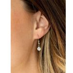 Paparazzi High Society Stargazing Silver Necklace (490) Photo 2