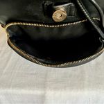 Forever 21 Black Quilted Faux Leather Drawstring Backpack Photo 5