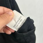 Emanuel Ungaro Black Button Down Denim Overall Shift Dress Sz 14 Photo 5