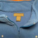 Mountain Lake Blue Fleece Vest with Snowman Embroidery Womens XL Photo 5