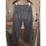 American Eagle  AE Jeans Womens Sz 10‎ Black Mom Jean Distressed Denim Photo 1