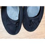 Vionic  Callisto Black Suede Ballet Flats Bow Detail Womens 11 Orthopedic Shoes Photo 3