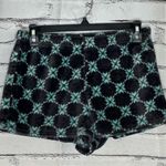 SO  Athletic Shorts Black with Mint Green Stars Extremely Soft SZ M Intimates Photo 0