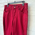 Judy Blue Women's Plus Size 14 W Red Skinny Ankle Jeans Stretch Fit Photo 2