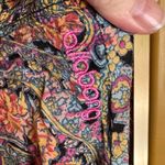 Billabong  Multicolor Floral Paisley Cover Up Beach Pants Size Medium Photo 3