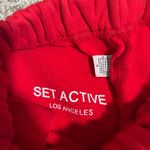 Set Active  Sweat Shorts Red Photo 2