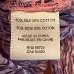 Rebecca Taylor  Long Sleeve Ruched Mirage Blouse Smocked Silk Blend‎ Size 6 Photo 5