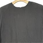 Jordan II Vintage Women’s Size 16W 36 Black Silk Pintuck Front Short Sleeve Top Photo 1