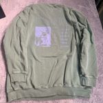 ANINE BING  green Crewneck sweatshirt Photo 6
