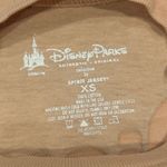 Spirit Jersey Walt Disney World  Womens Size XS Shirt Puffy Gold Glitter Peach Photo 4