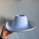 White Bride Cowboy Hat Photo 3