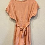 Main Strip  Romper Coastal Prairie Linen Blend Vacation Size Small Photo 1