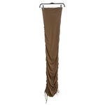 Free People Intimately  On Your Mind Mesh Strapless Ruched Sides Midi Dress SMALL Photo 1