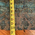 Coldwater Creek  Womens Jacket Tapestry Style Patchwork Floral Zip Up S/M Blue Photo 9