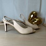 Cole Haan COLE HANN Maya Sling Back Nude Leather Pump Photo 1