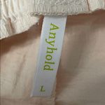 Anyhold Apricot High Waisted Wide Leg Cropped Lounge Pants Orange Size L Photo 4