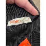 Intempo NWT Black Ribbed Elastic Waist Flowy Dress Pants Size Small Photo 4