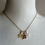 Star silver rose gold tone necklace Photo 7