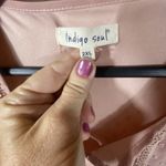 Indigo Soul Babydoll Top Shirt Women 2XL Pink Swiss Dot Summer Fairy Earthy Boho Size undefined Photo 3