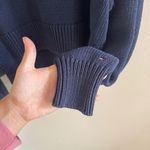 Tommy Hilfiger Dark Blue Cowl Neck Sweater M Photo 4